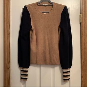 Madewell long sleeve crewneck knit sweater